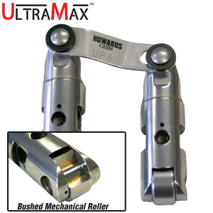 Howards Cams, UltraMax Direct Lube Bushed Roller Lifters for Ultra Severe Applications