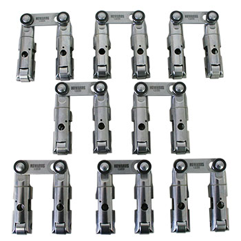 Howards, Pro Max Direct Lube Roller Lifters w/High Pressure Oilers, Chev SB, +180 Offset Intake Seats