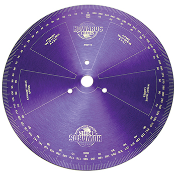 Howards Cams, Professional Degree Wheel, 14