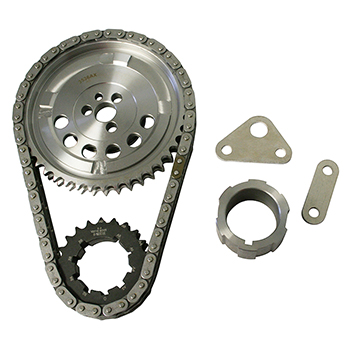 Howards Cams, Double Roller Billet Steel Timing Set, Chev LS3, '06 6.0L, '07 L92 6.2L, w/Torrington Thrust Bearing