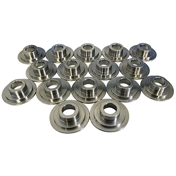 Howards Cams, American Made Titanium Retainers, 10 Degree 1.500