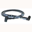 Moroso, Mag-Tune Sleeved Race Wire Set, Chev SB, Non-HEI, Under Headers, Black