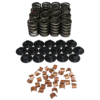 Howards, Valve Spring, Retainers, and Locks Kit, 3/8