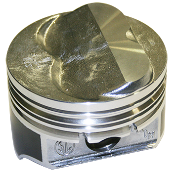 KB Hypereutectic Claimer Pistons, Chev SB Dome, 4.000, 3.480 Stroke, 5.700 Rod,  Set of 8