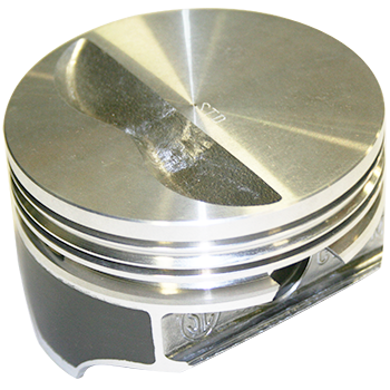 KB Hypereutectic Claimer Pistons, Chev SB Flat Top, 4.030, 3.480 Stroke, 6.000 Rod,  Set of 8