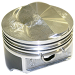 KB Hypereutectic Claimer Pistons, Chev SB Solid Dome, 4.060, 3.750 Stroke, 5.700 Rod, Set of 8