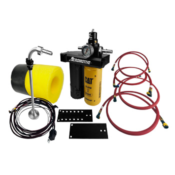 Aeromotive, Diesel Lift Pump, Complete Bolt-on, Plug-in Install Kit, Ford Powerstroke, '03-'07, (130 GPH)