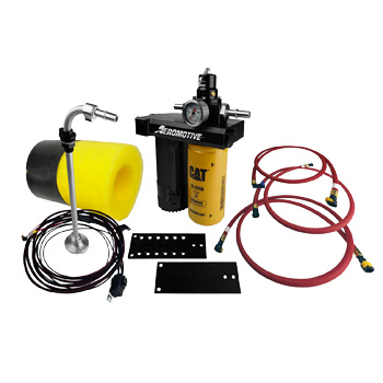 Aeromotive, Diesel Lift Pump, Complete Bolt-on, Plug-in Install Kit, Chev Duramax, '01-'10 (230 GPH)