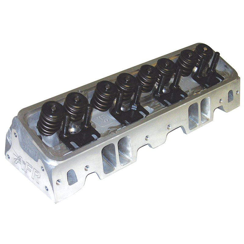 Airflow Research, Aluminum Race Ready CNC Ported, Chev SB Head, 210cc/75cc, Angled Plug, Assembled, Pair