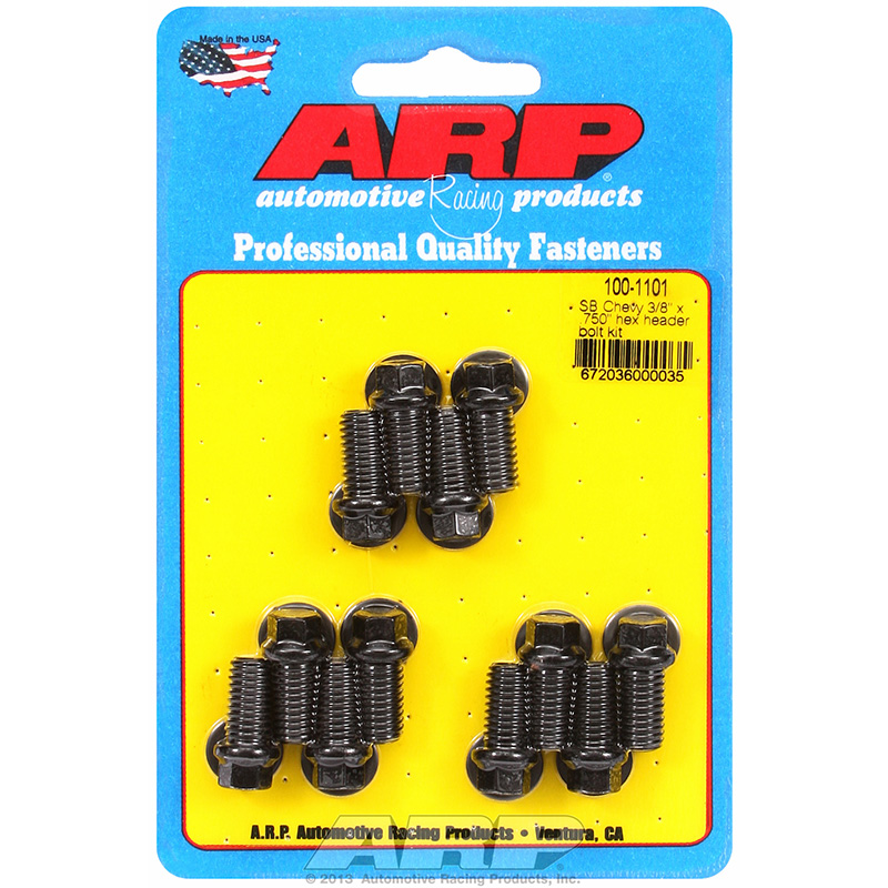 ARP, Header Bolts, Chev SB, Hex, Chrome Moly