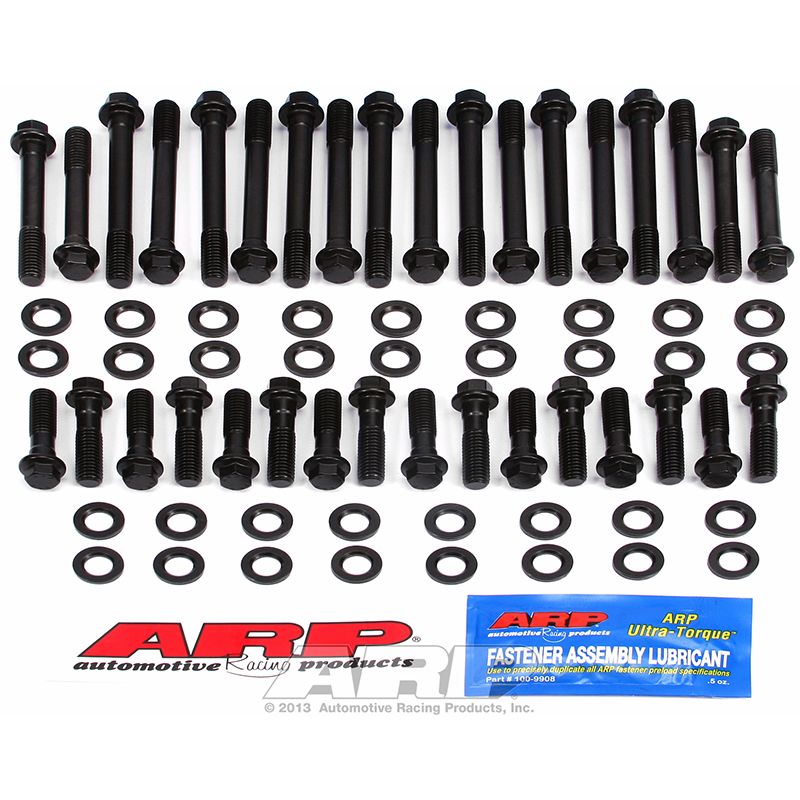 ARP, Head Bolt Kit, Chev SB, Hex, Most 23 Deg.