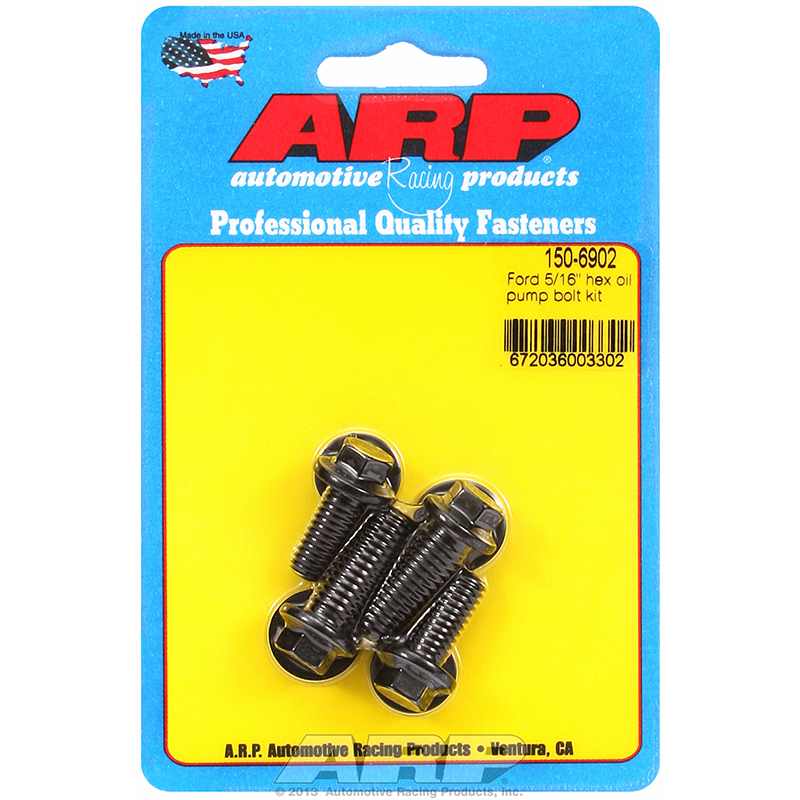 ARP, Oil Pump Bolt Kit, Ford, 4 Pc. Complete