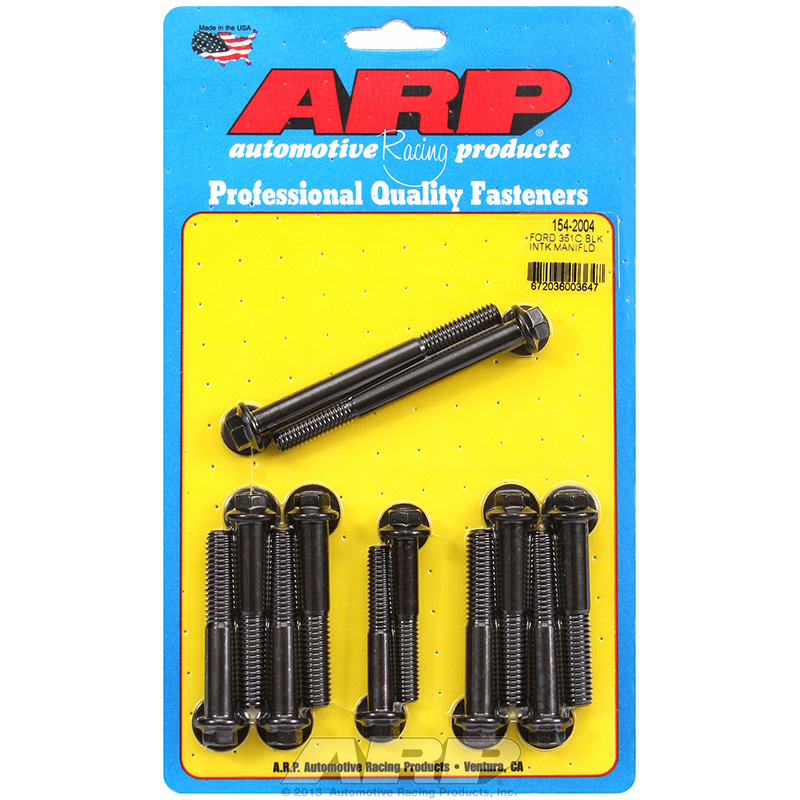 ARP, Intake Bolts, Ford 351C/M, 400, Hex, Chrome Moly
