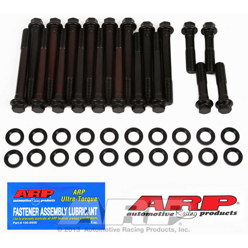 ARP, Head Bolt Kit, Pontiac V8 w/Edelbrock, Hex