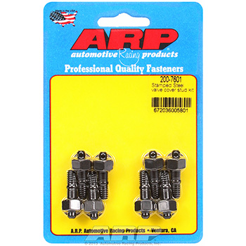 ARP, Valve Cover Stud Kit, Black Oxide, Hex, 8 Pack