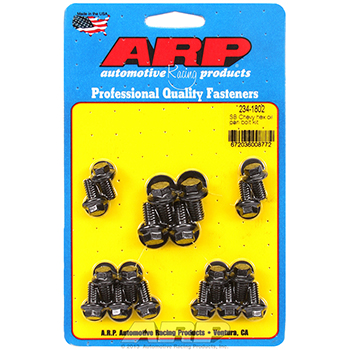 ARP, Oil Pan Bolt Kit, Chev SB, Hex Head