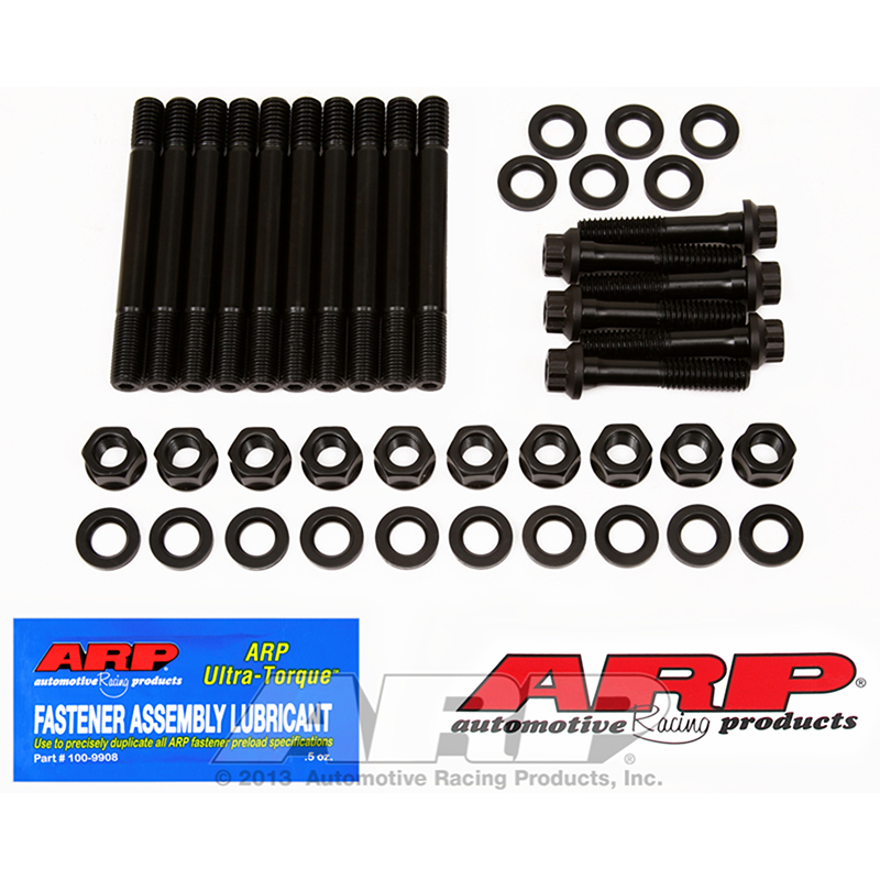 ARP, Main Stud Kit, Chev SB (LJ), 4-Bolt, w/Splayed Caps