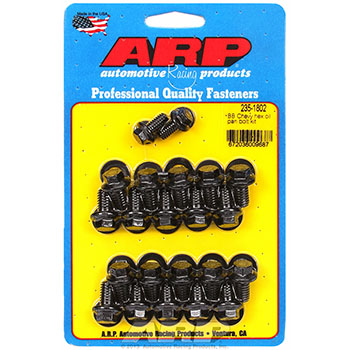 ARP, Oil Pan Bolt Kit, Chev BB, Hex Head