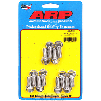 ARP, Header Bolts, Chev SB, Hex, Stainless Steel