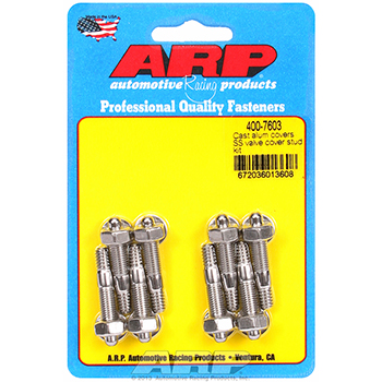 ARP, Valve Cover Stud Kit, Stainless 300, Hex, 8 Pack
