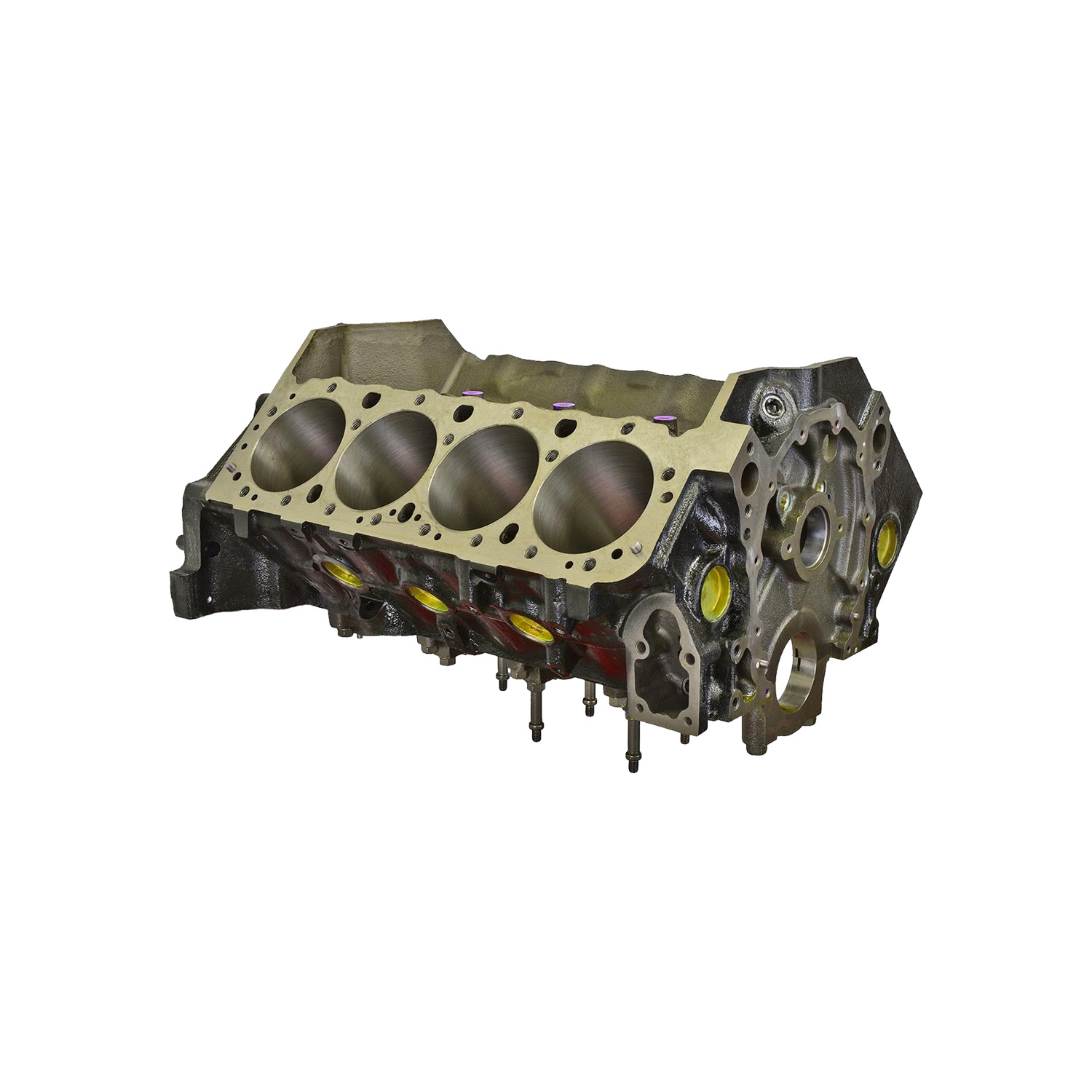 ATK, Block, Bare, New, Machined, 1 Pc Rear Main, 4 Bolt