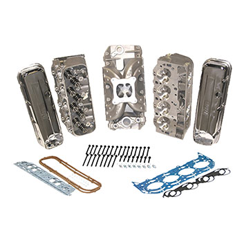 Dart, Chev BB (Tall Deck) Top End Combo Kit, 345 Combo, 1.625