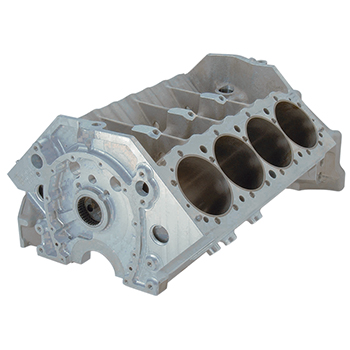 Brodix, Aluminum Block, Chev SB, 350 Main, 4.125