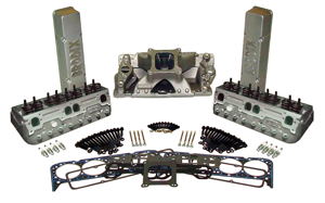 Brodix, 18X Chev SB Top End Combo Kit, Spread Port Exhaust