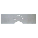 Competition Engineering, Front Motor Plate, Ford 289-302,351W, 1-Piece
