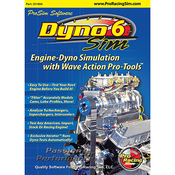 Comp Cams DynoSim6 Software