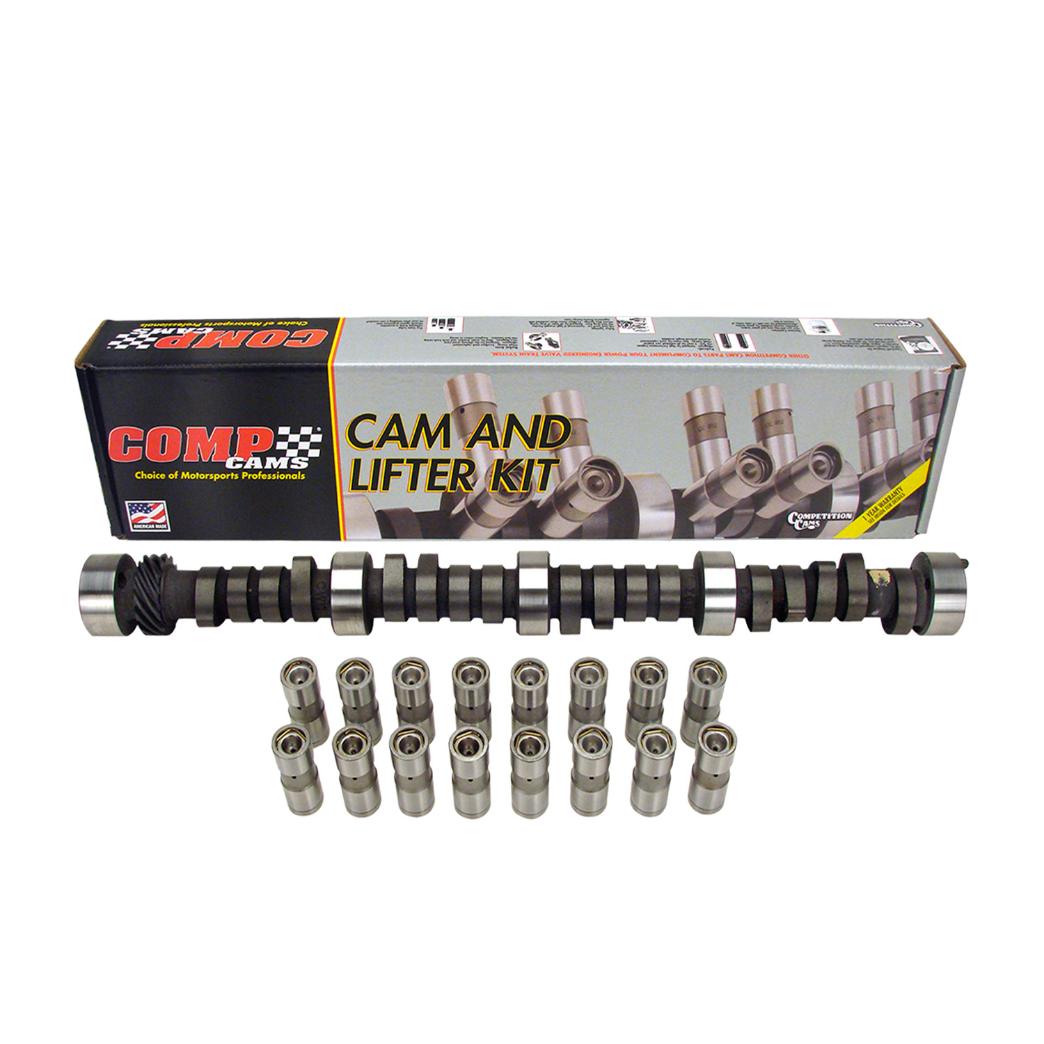 Comp Cams, Camshaft & Lifter Kit, Chev SB, Hydraulic Flat