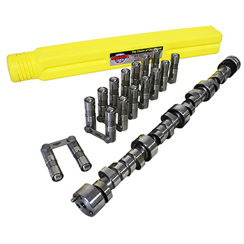 Howards Cams, Retro-Fit Hydraulic Roller Camshaft & Lifter Set, Chevrolet W-Series, 213/225 @ .050, .525/.525, 112 LS