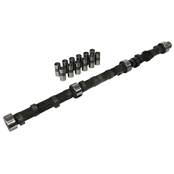 Howards Cams�, Hydraulic Flat Tappet Camshaft & Lifter Kit, Chev L6  207/207 @ .050, .490/.490, 109 LS