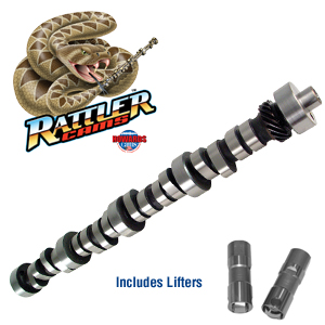 Howards Cams, Rattler Hydraulic Roller Cam & Lifter Kit,  Ford 302 HO/5.0L/351W, 243/251 @ .050, .565/.549, 109 LS