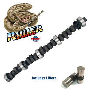 Howards Rattler Cams Hydraulic Flat Tappet Cam & Lifter Kit, Ford SB 351W, 235/243 @ .050, .501/.480, 109 LS