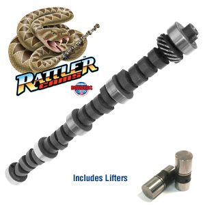 Howards Cams, Rattler Hydraulic Flat Tappet Camshaft & Lifter Kit, Ford C/M, 227/235 @ .050, .554/.562, 109 LS