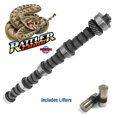 Howards Cams, Rattler Hydraulic Flat Tappet Camshaft & Lifter Kit, Ford C/M, 227/235 @ .050, .554/.562, 109 LS