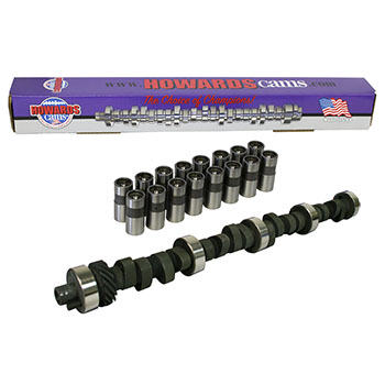 Howards Cams, Mechanical Flat Tappet Camshaft & Lifter Set, Ford BB 429-460, 250/256 @ .050, .606/.618, 110 LS