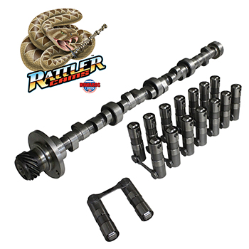 Howards Cams, Rattler Hydraulic Roller Camshaft & Lifter Kit, Cadillac, 243/251 @ .050, .583/.567, 109 LS