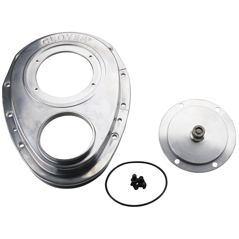 Cloyes, Quick Button 2-Piece Timing Cover, Chev SB, BB Snout