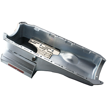 Champ Pans, Low Profile Kicked Out Sump Oil Pan, Chev BB Mark IV