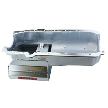 Champ Pans, Low Profile Kicked Out Oil Pan, Chev SB '80-'85 & Dart SHP