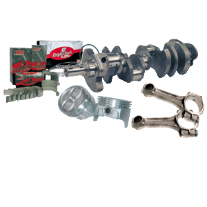 Chevy 350 Rotating Assembly, Chev 350 (1-pc Seal), 4.030