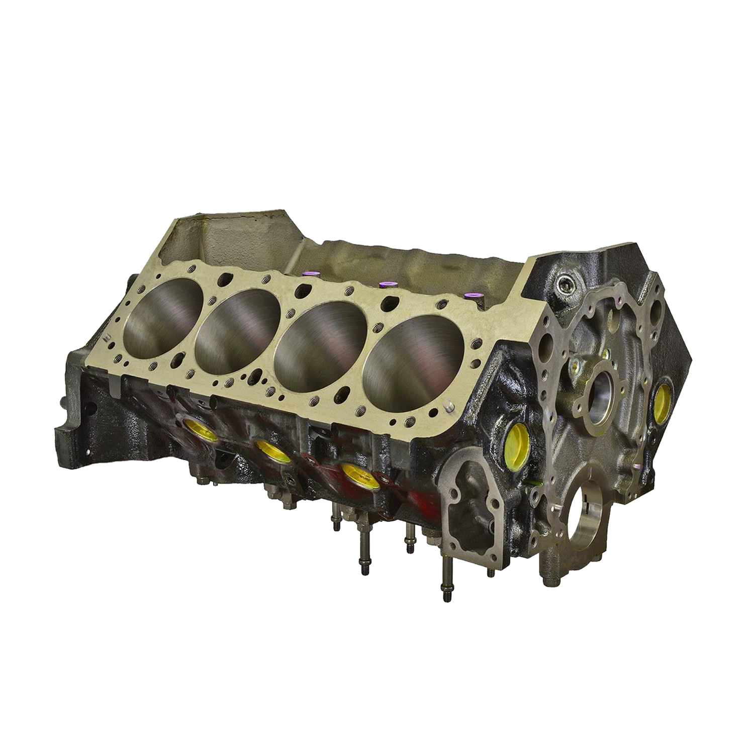 ATK, Block, Bare, New, Machined, 1 Pc Rear Main, 4 Bolt