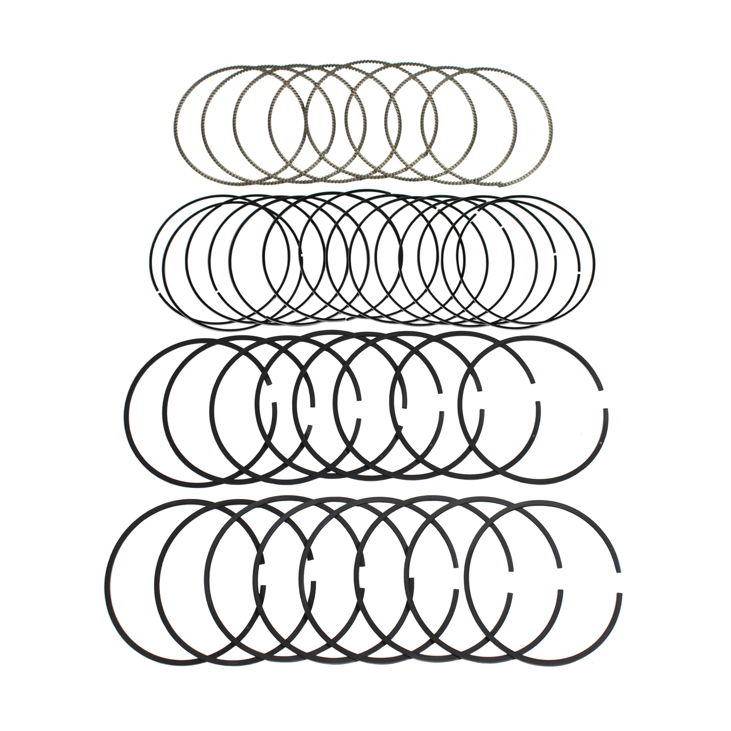 Mahle Std. Tension File Fit Rings, 4.000+5, 1/1/2mm