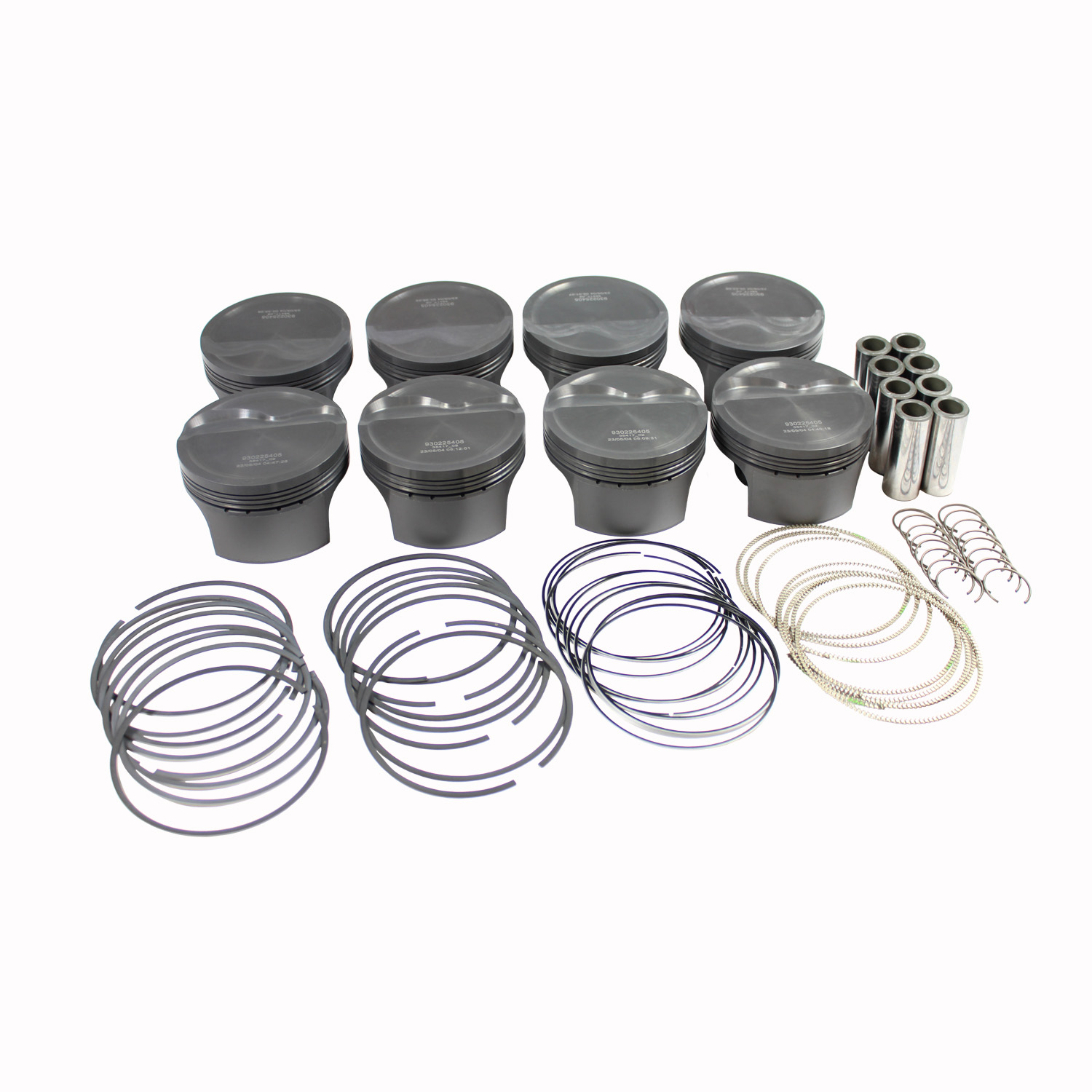 Mahle PowerPak Pistons & Rings, LS 6.0L, Dish, 4.005 Bore
