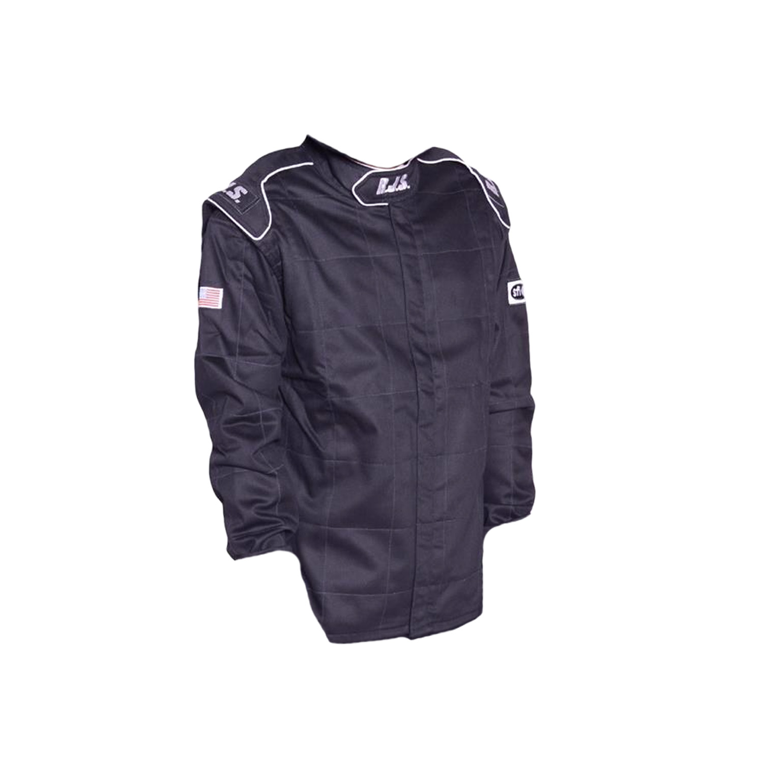RJS, Elite Series SFI 3.2A/1 Single Layer XX-Large, Black Jacket