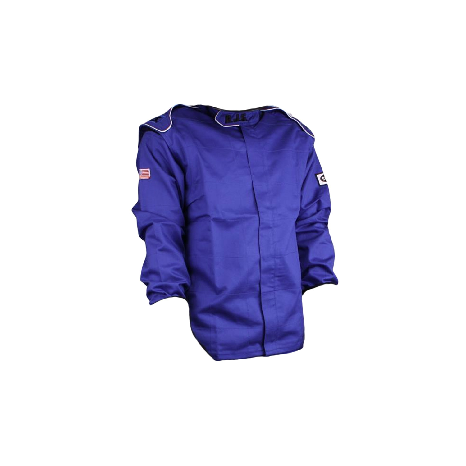 RJS, Elite Series SFI 3.2A/1 Single Layer XX-Large, Blue Jacket