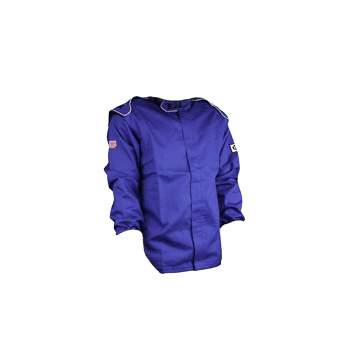 RJS, Elite Series SFI 3.2A/1 Single Layer XX-Large, Blue Jacket