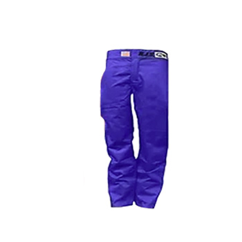 RJS, Elite Series SFI 3.2A/1, Single Layer, Cotton Pants, 2 XL, Blue
